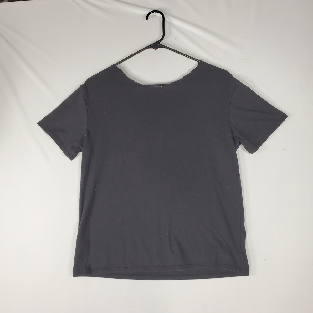 Grateful Dead Bertha Skeleton Roses Graphic Tee Black LG 10/12 Raw Neck - Picture 6 of 8